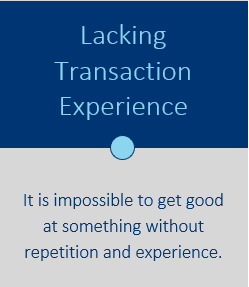 Lacking Transaction Experience