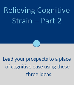 Relieving Cognitive Strain – Part 2