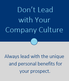 Don’t Lead with Your Company Culture