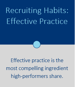 Recruiting Habits: Effective Practice
