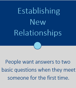Establishing New Relationships