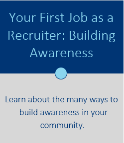 Your First Job as a Recruiter: Building Awareness